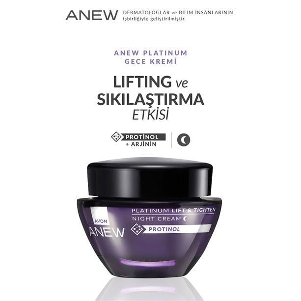 Avon Anew Platınum Nıght Replenıshıng Gece Kremi 50 ml