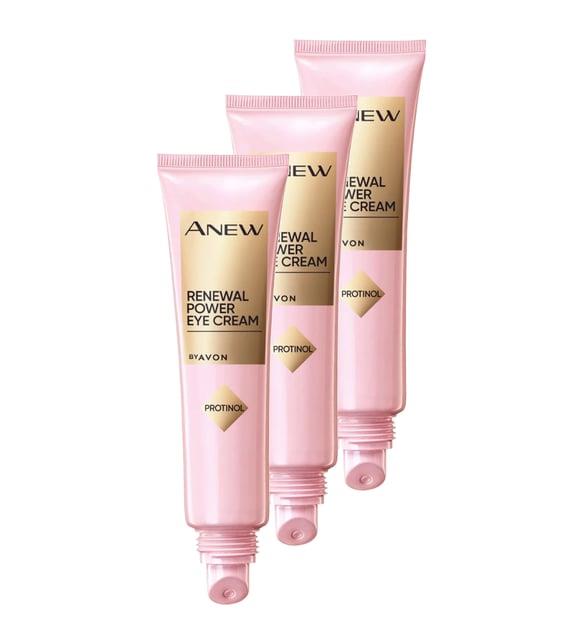 Avon Anew Protinol Power Göz Çevresi Kremi 15 ml. Üçlü Set