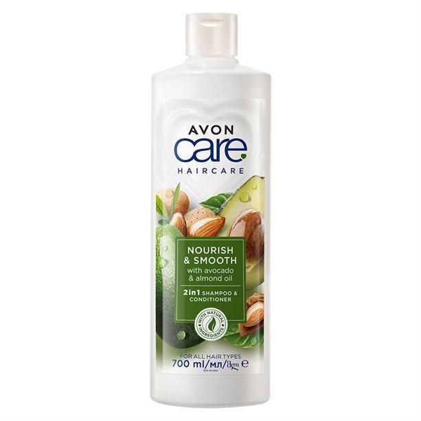 Avon Avon Care Avokado ve Badem Yagı Içeren 2'si 1 Arada Sampuan 700 ml