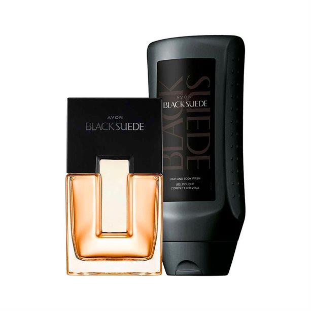 Avon Black Suede EDT 75 ml Erkek Parfüm Seti