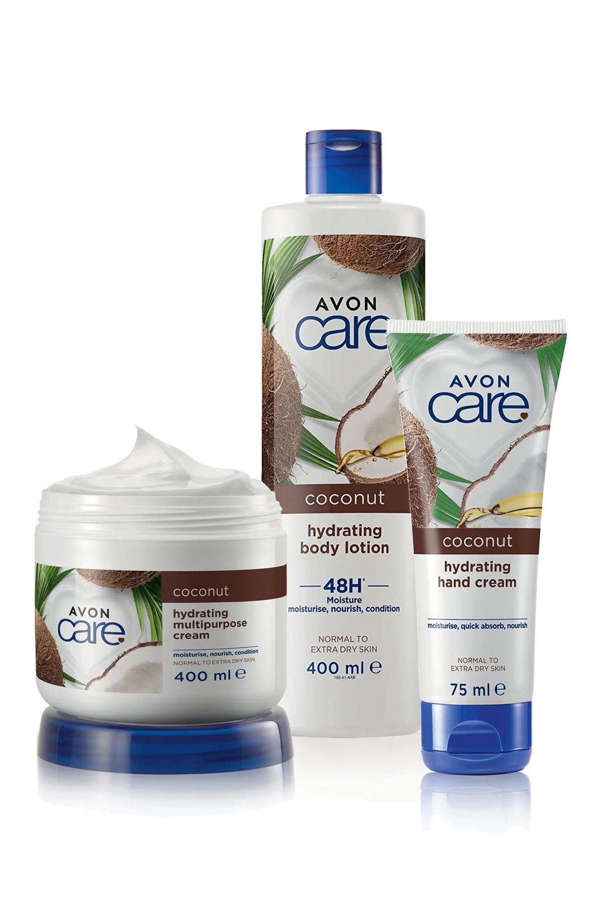Avon Care Hindistan Cevizi Yağı İçeren Çok Amaçlı Krem Seti