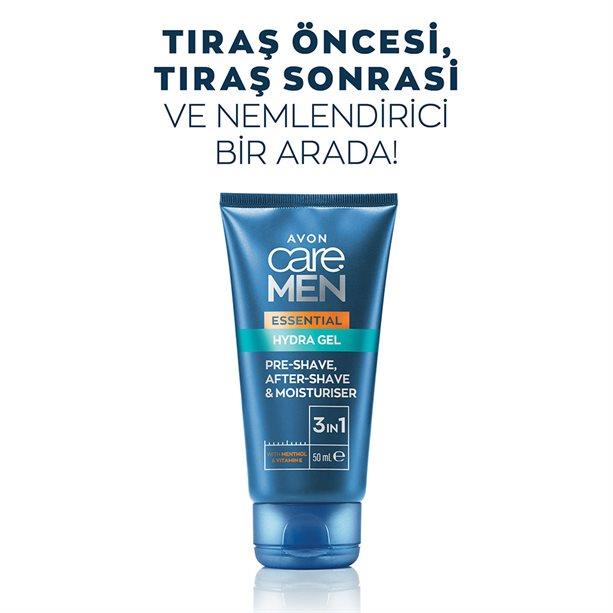 Avon Care Men Tıraş Öncesi ve Sonrası Nemlendirici Jel 100 ml