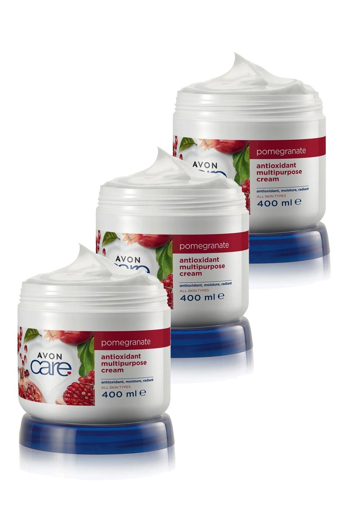 Avon Care Nar Özü Içeren Çok Amaçlı Krem 400 Ml. Üçlü Set