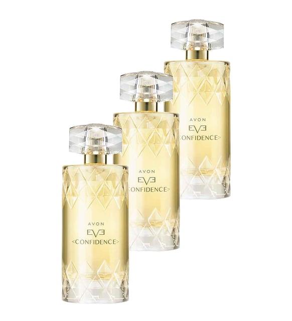 Avon Eve Confidence Kadın Parfüm Edp 100 ml. Üçlü Set