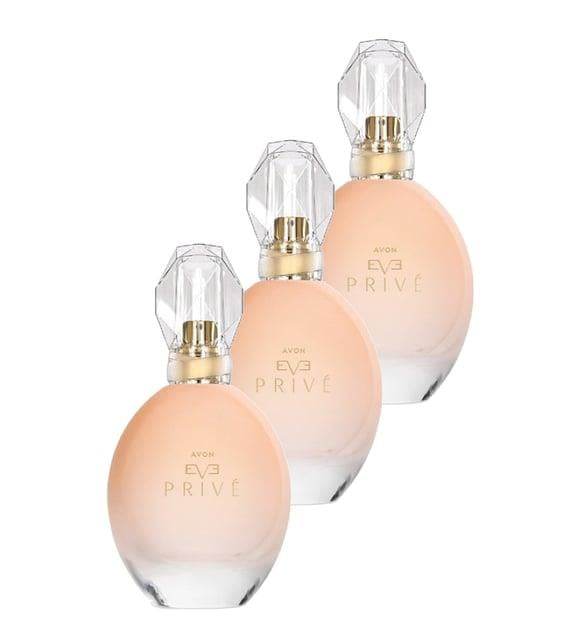 Avon Eve Prive Kadın Parfüm Edp 50 ml. Üçlü Set