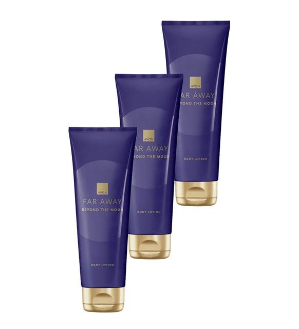 Avon Far Away Beyond The Moon Vücut Losyonu 125 ml 3 lü Set