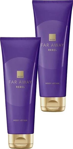 Avon Far Away Rebel Vücut Losyonu 125 ml 2 li Set