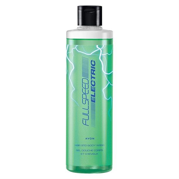 Avon Full Speed Electric Erkek 2 si 1 Arada Saç Ve Vücut Şampuanı 250 ml