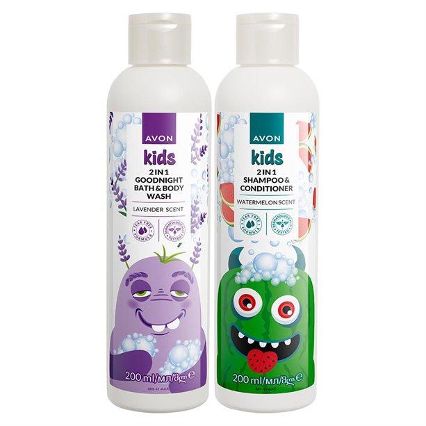 Avon Kids Göz Yakmayan Banyo Seti