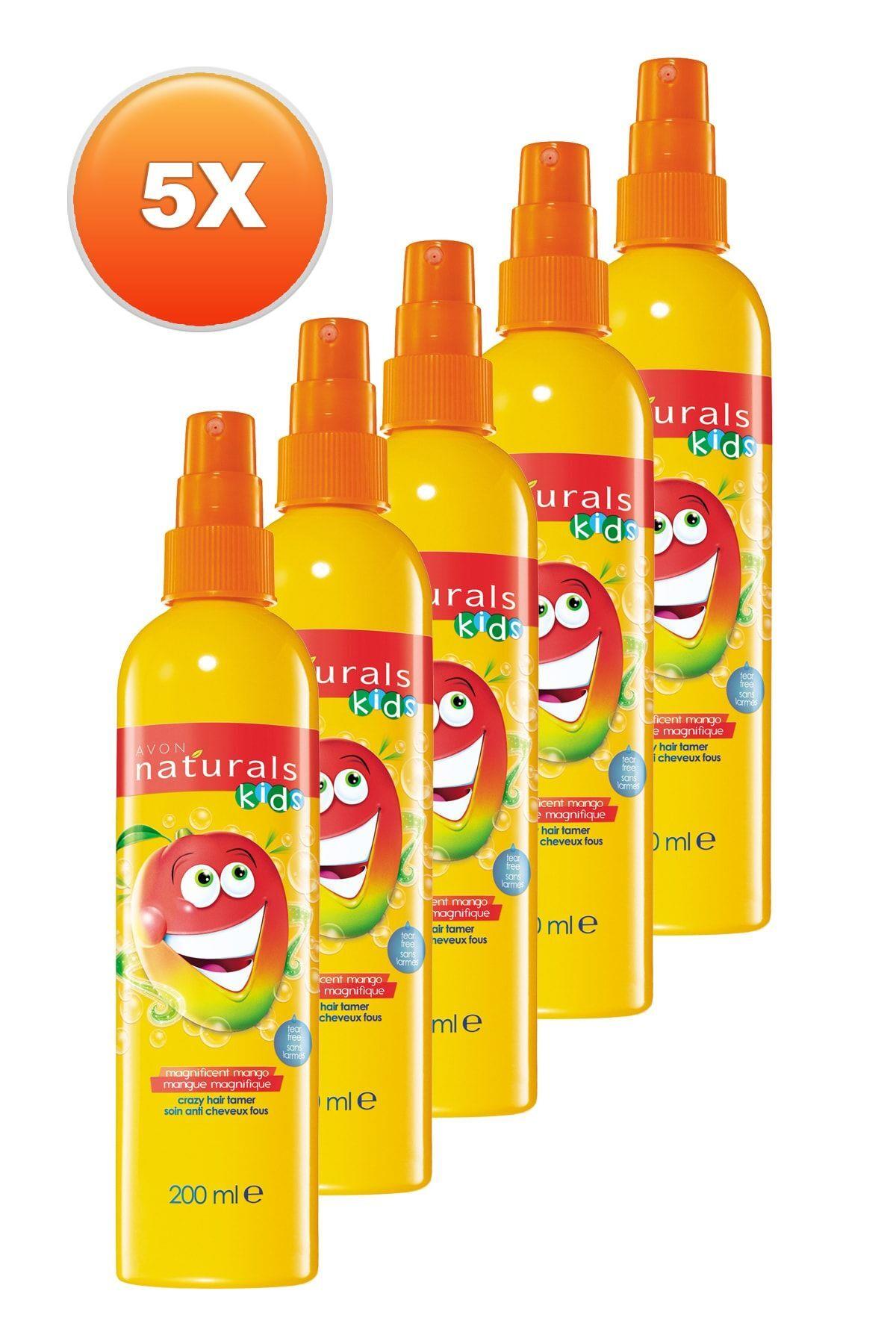 Avon Mango Kokulu Saç Açıcı Sprey 200ml 5'li Set