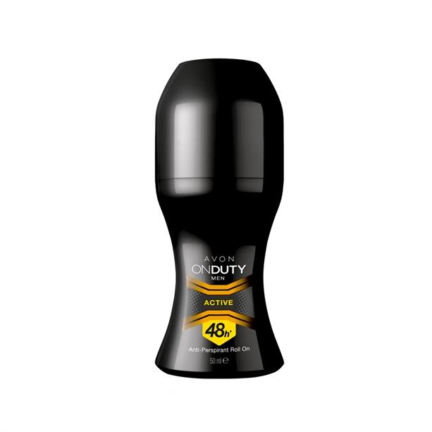 Avon On Duty Men Active Antiperspirant Roll On Deodorant 50 Ml
