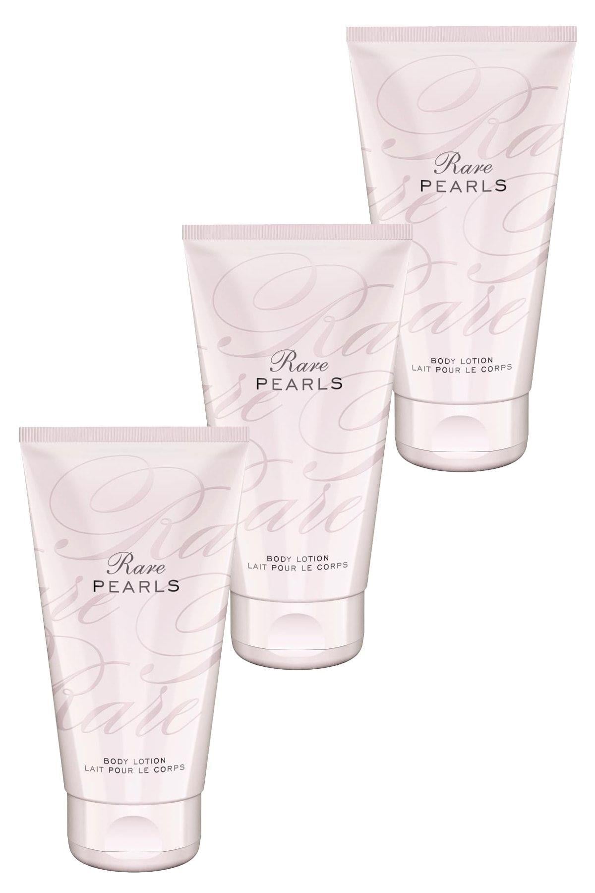 Avon Rare Pearls Kadın Vücut Losyonu 125 ml 3'lü Set