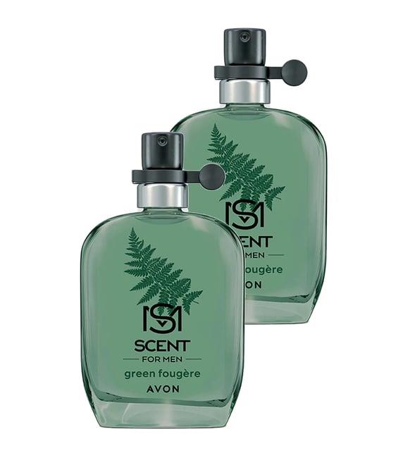 Avon Scent Green Fougere Erkek Parfüm Edt 30 ml. İkili Set