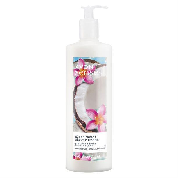 Avon Senses Aloha Monoi Kremsi Duş Jeli 720ml