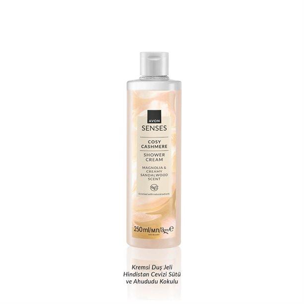 Avon Senses Cosy Cashmere Kremsi Duş Jeli - 250ml