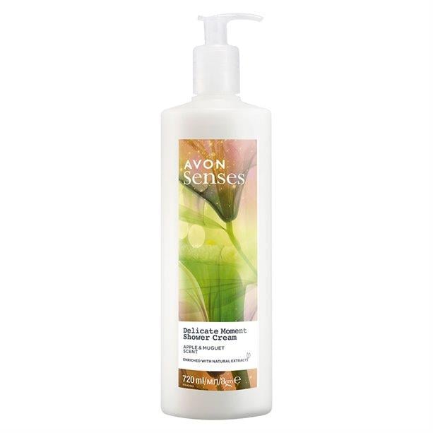 Avon Senses Delicate Moment Elma Ve Müge Kokulu Krem Duş Jeli 720 ml