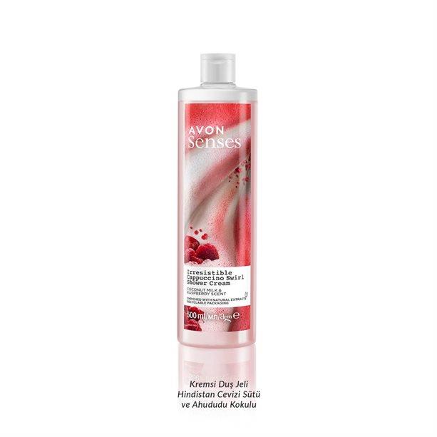 Avon Senses Irresistible Cappuccino Swirl Kremsi Duş Jeli 500ml