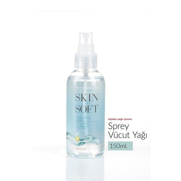 Avon Skin So Soft Jojoba Yağı İçeren Sprey Vücut Yağı 150 ml