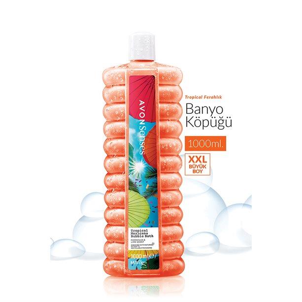 Avon Tropical Mexicana Çarkıfelek ve Limon Kokulu Banyo Köpüğü 1 Lt