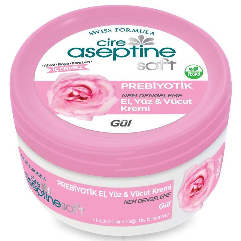 Cire Aseptine Soft Gül Özlü Nemlendirici Krem 100 ml