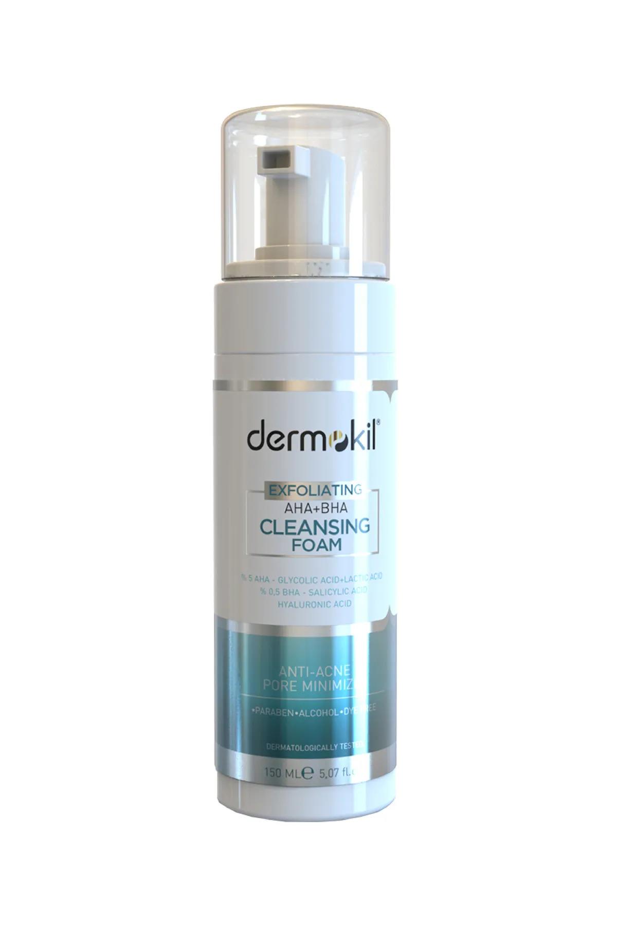 Dermokil Exfoliating Aha+ Bha Niacinamide Yüz Temizleme Köpüğü 150 ml