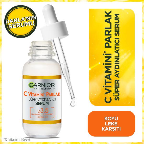 Garnier C Vitamini Parlak Süper Aydınlatıcı Serum 30ml