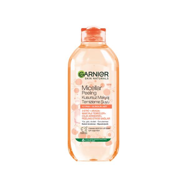 Garnier Micellar Peeling Kusursuz Makyaj Temizleme Suyu 400ml