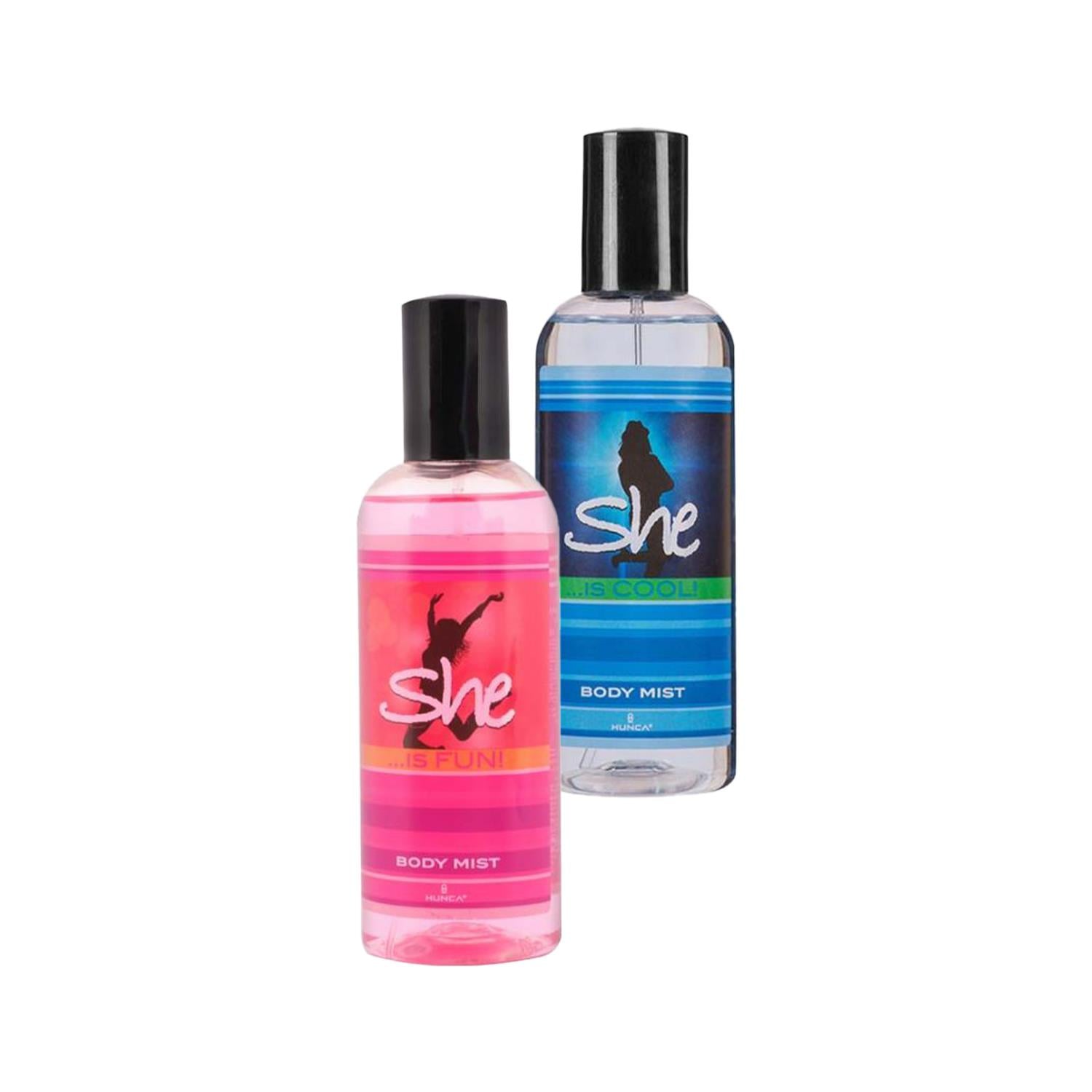 Hunca She Body Mist Is Fun  Is Cool 2 li Set Kadın