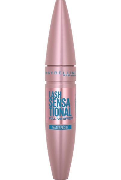 Maybelline New York Lash Sensational Yelpaze Etkili Suya Dayanıklı Siyah Maskara