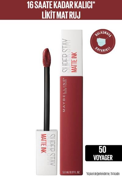 Maybelline New York Super Stay Matte Ink Likit Mat Ruj