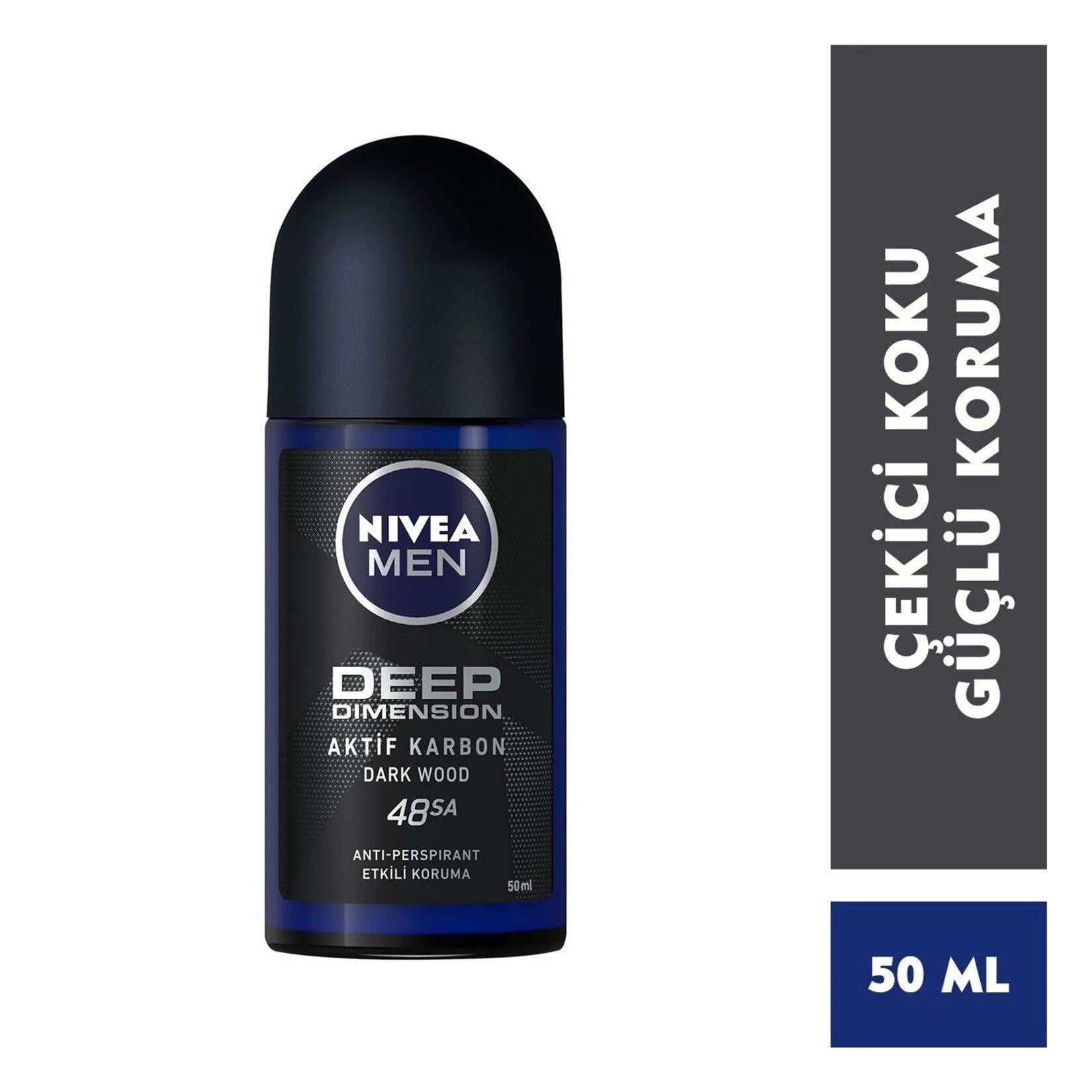 Nivea Deep Dimension Erkek Roll-on 50 ml