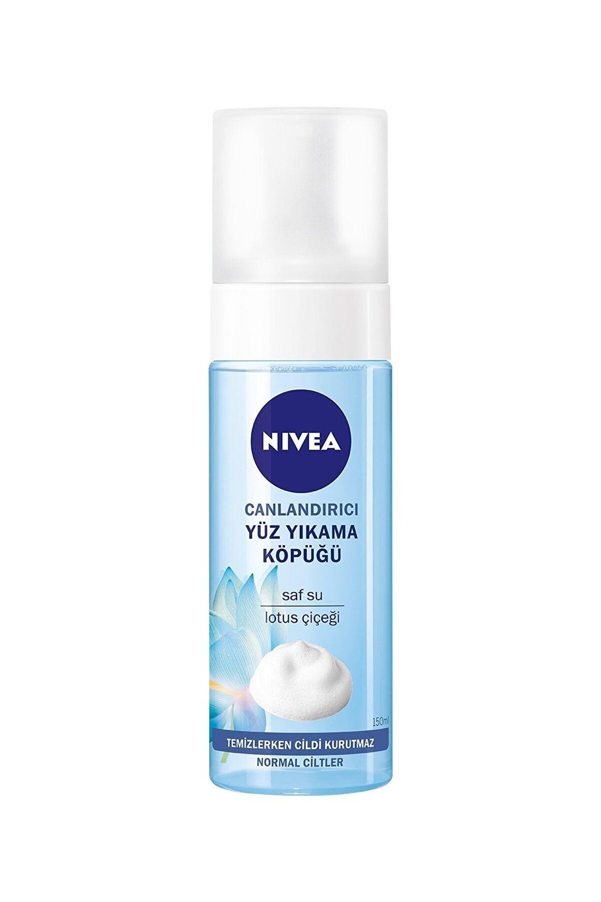 Nivea Lotus Çiçeği Yüz Temizleme Köpüğü Canladırıcı 150 ml