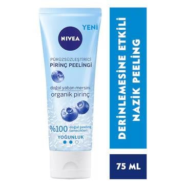 Nivea Pürüzsüzleştirici Organik Pirinç Peeling 75 ml