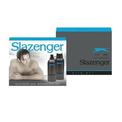 Slazenger Active Sport Mavi Erkek Seti 125 ml Parfüm + 150 ml