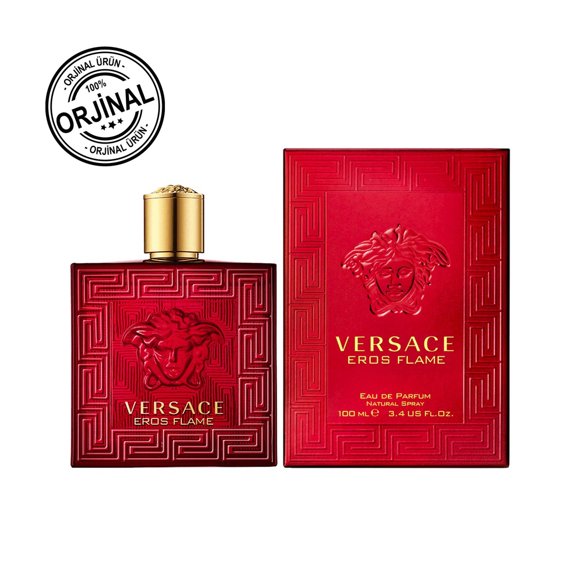 Versace100 MLVersace Eros Flame Edp 100 ml Erkek Parfüm