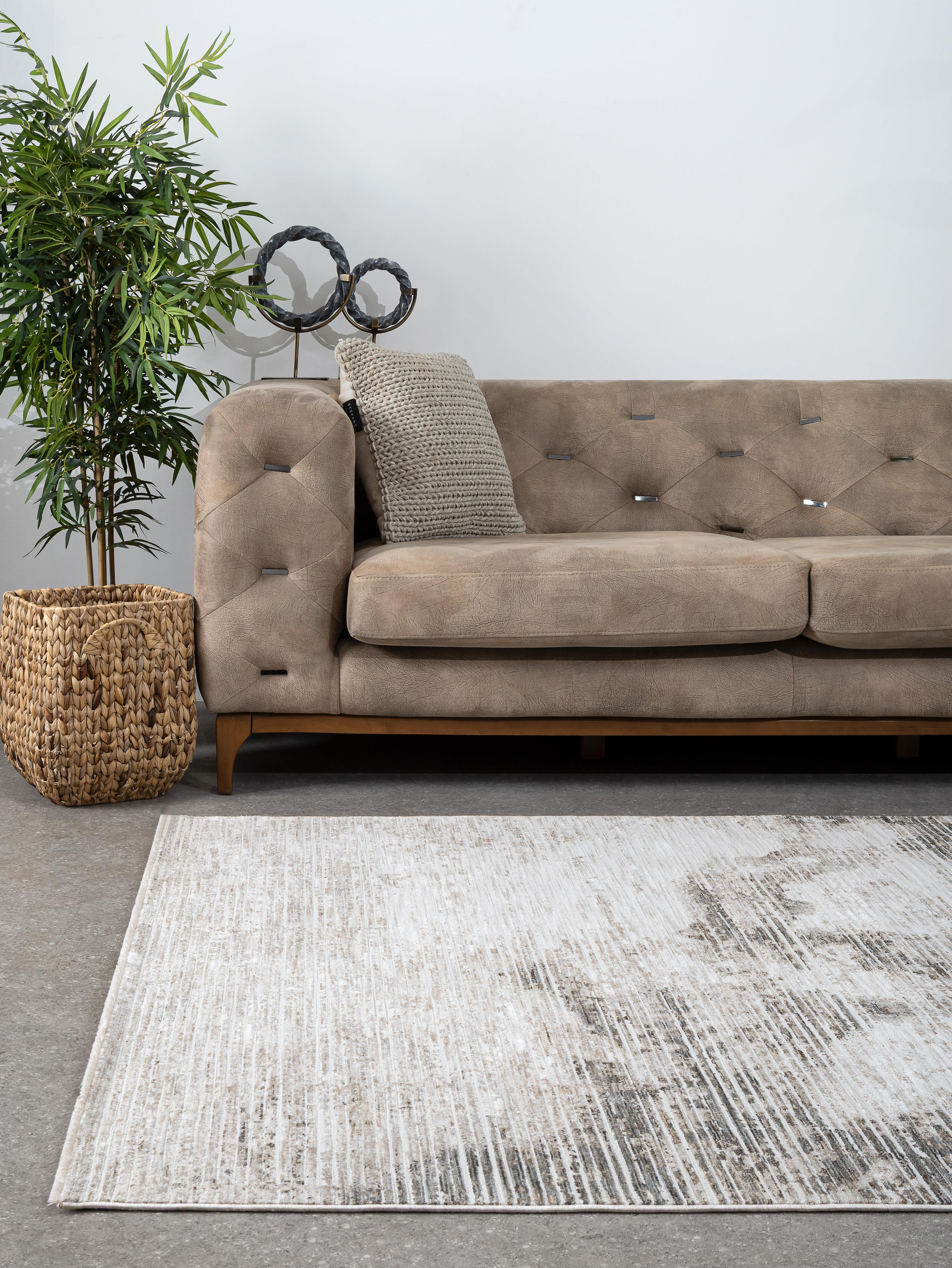 SMOOTHSmooth Modern Salon Halısı Mutfak Halısı Yolluk Yumuşak Halı Tozumaz Halı SM-03