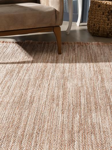 AZURAAzura  İskandinav Salon Halısı Mutfak Halısı Yolluk Bukle Dokuma Halı Tozumaz Vizon Kiremit  Halı AZR-01