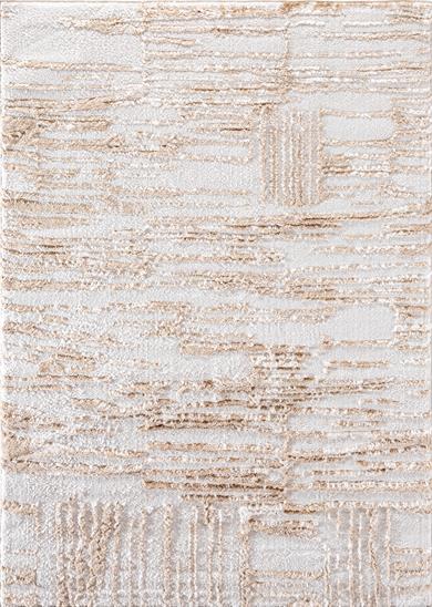 CozyCozy CZY-01 Modern Desenli Toz Vermez Yumuşak Dokulu Krem-Bej Makine Halısı – Salon, Mutfak, Antre, Yolluk, Çocuk Odası İçin Uygun
 CZY-01