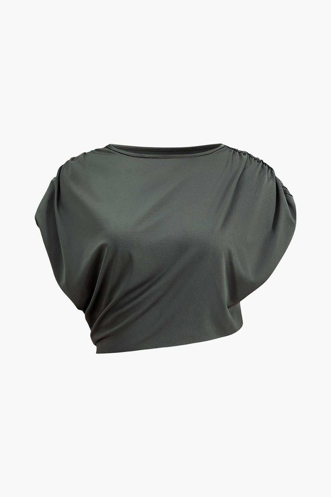 Asimetrik Drapeli Cut-Out Takım