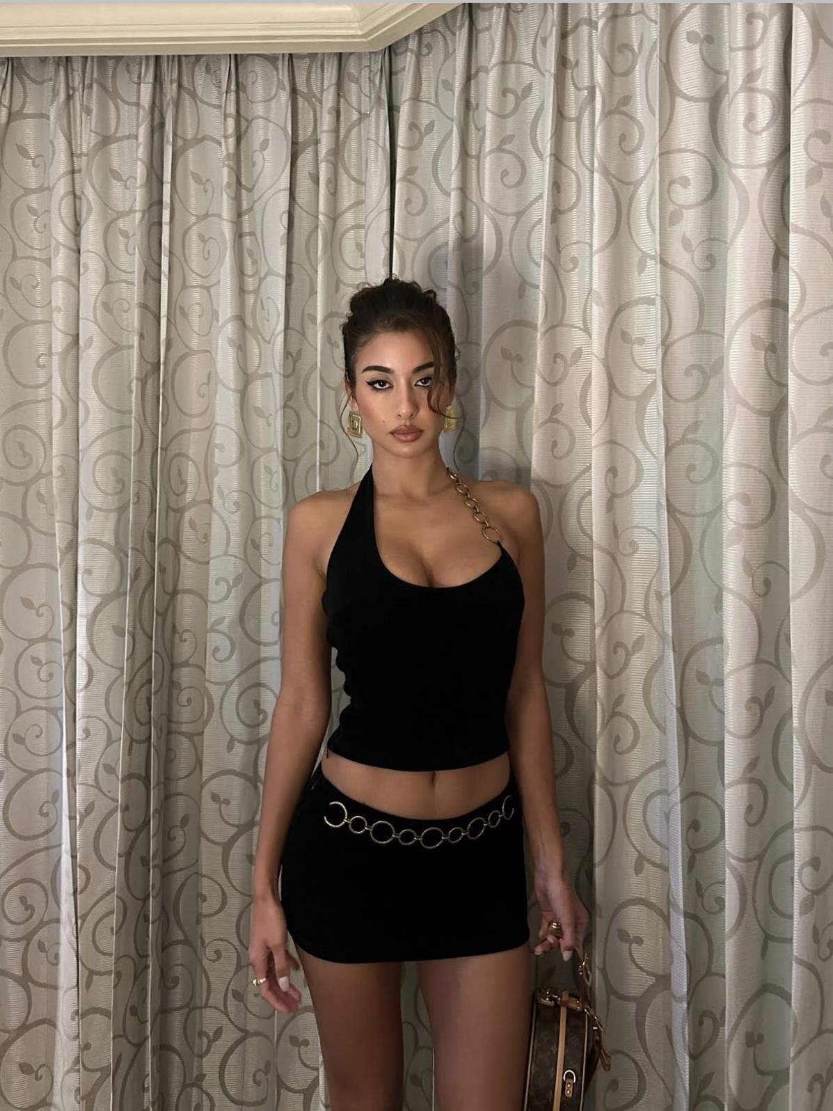 Gold Zincir Askılı Mini Takım