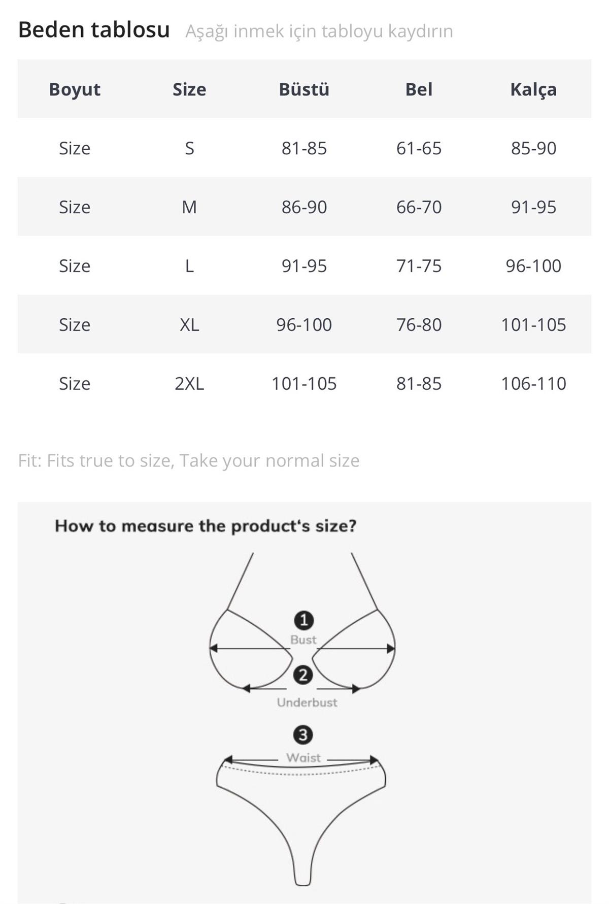 Leopar Bikini Takımı