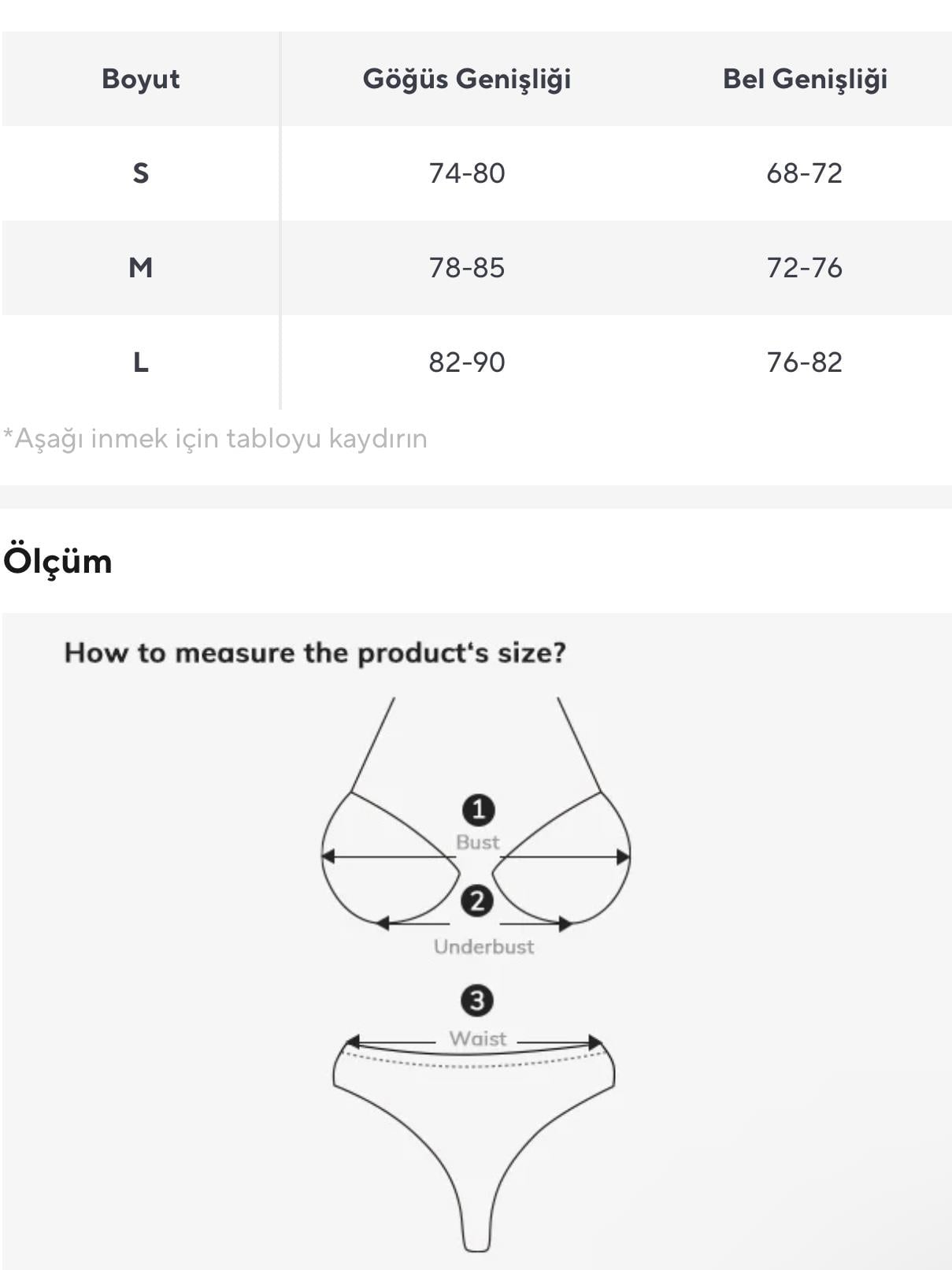 Metalik Bikini Takımı - Silver