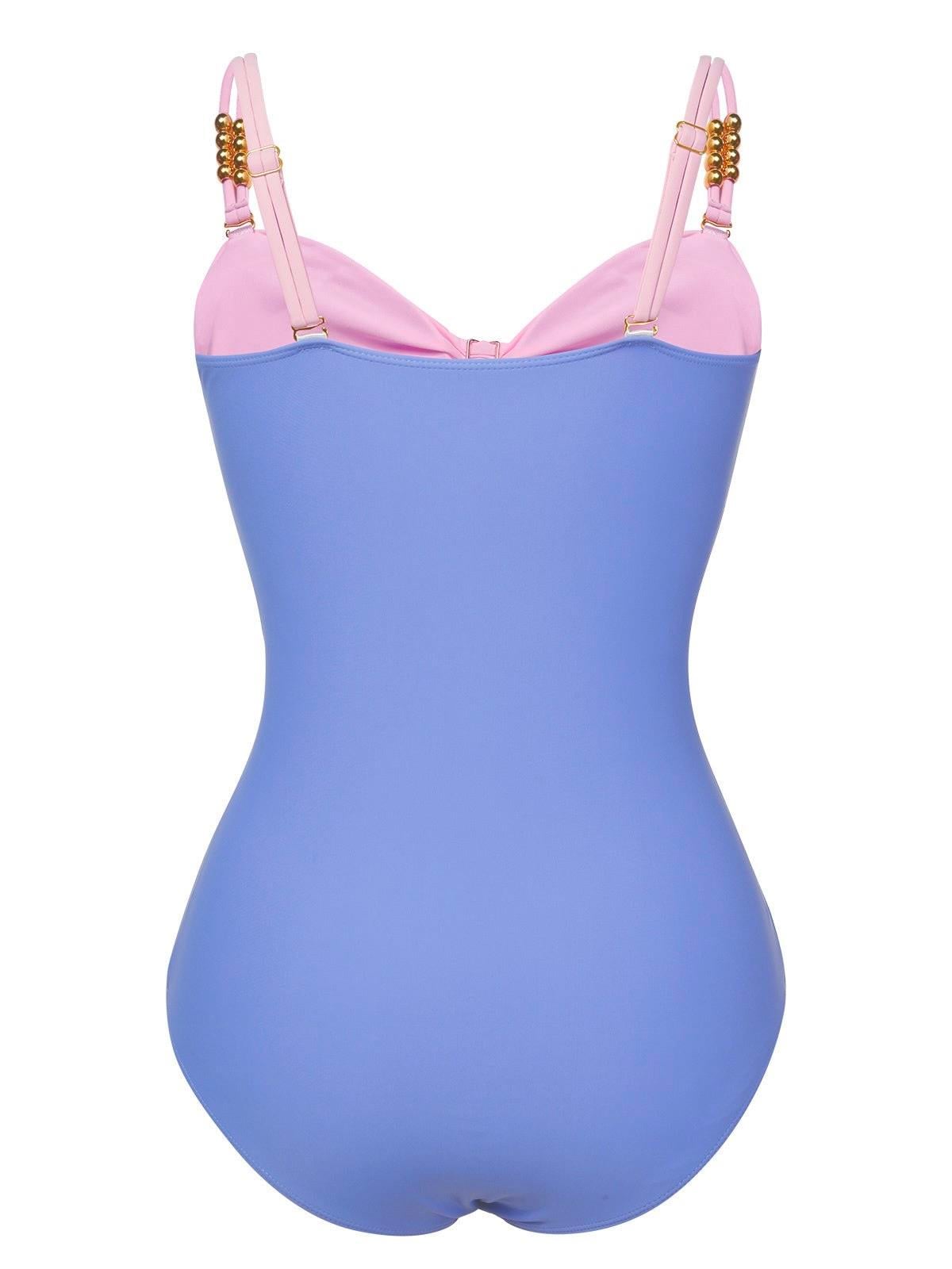 Pastel Pembe Mayo & Pareo Takımı 