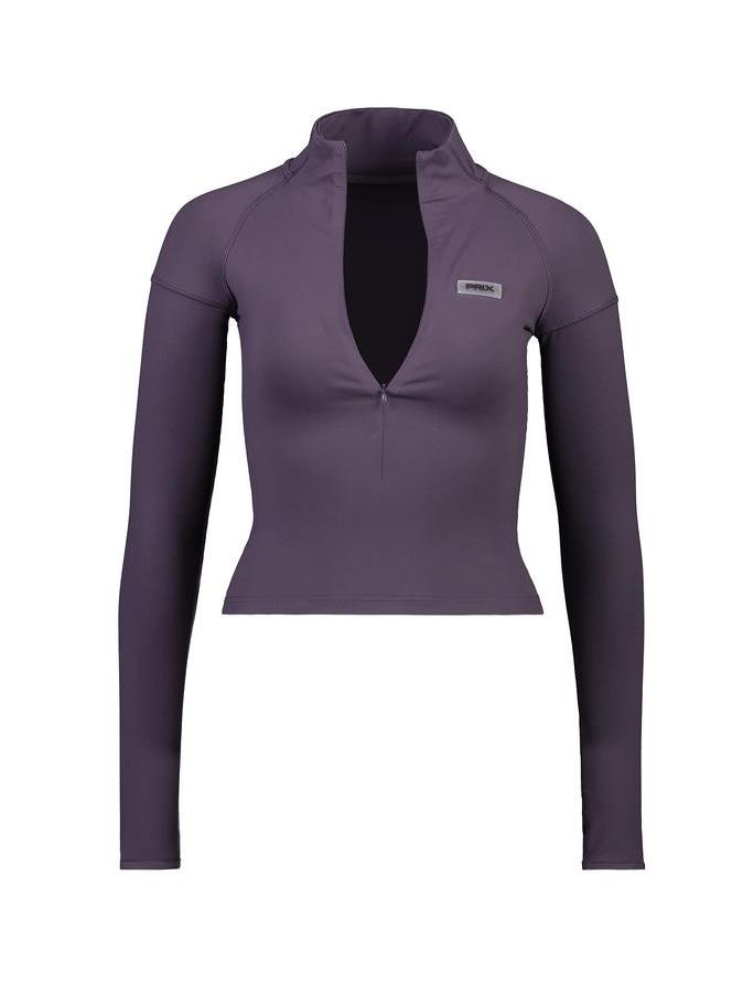 Prıx Esnek Fermuarlı Mor Body