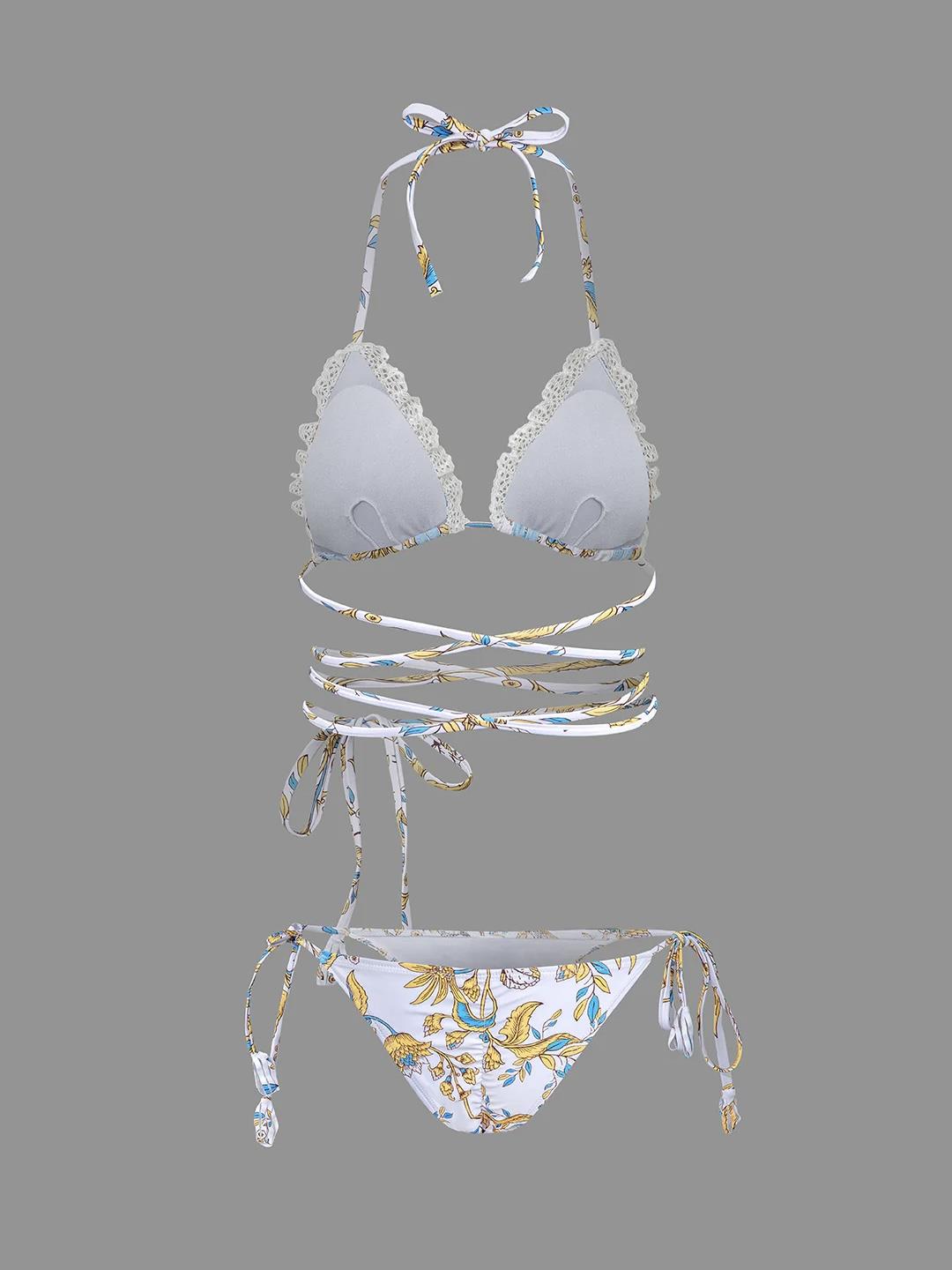 Pure White Bikini Takımı