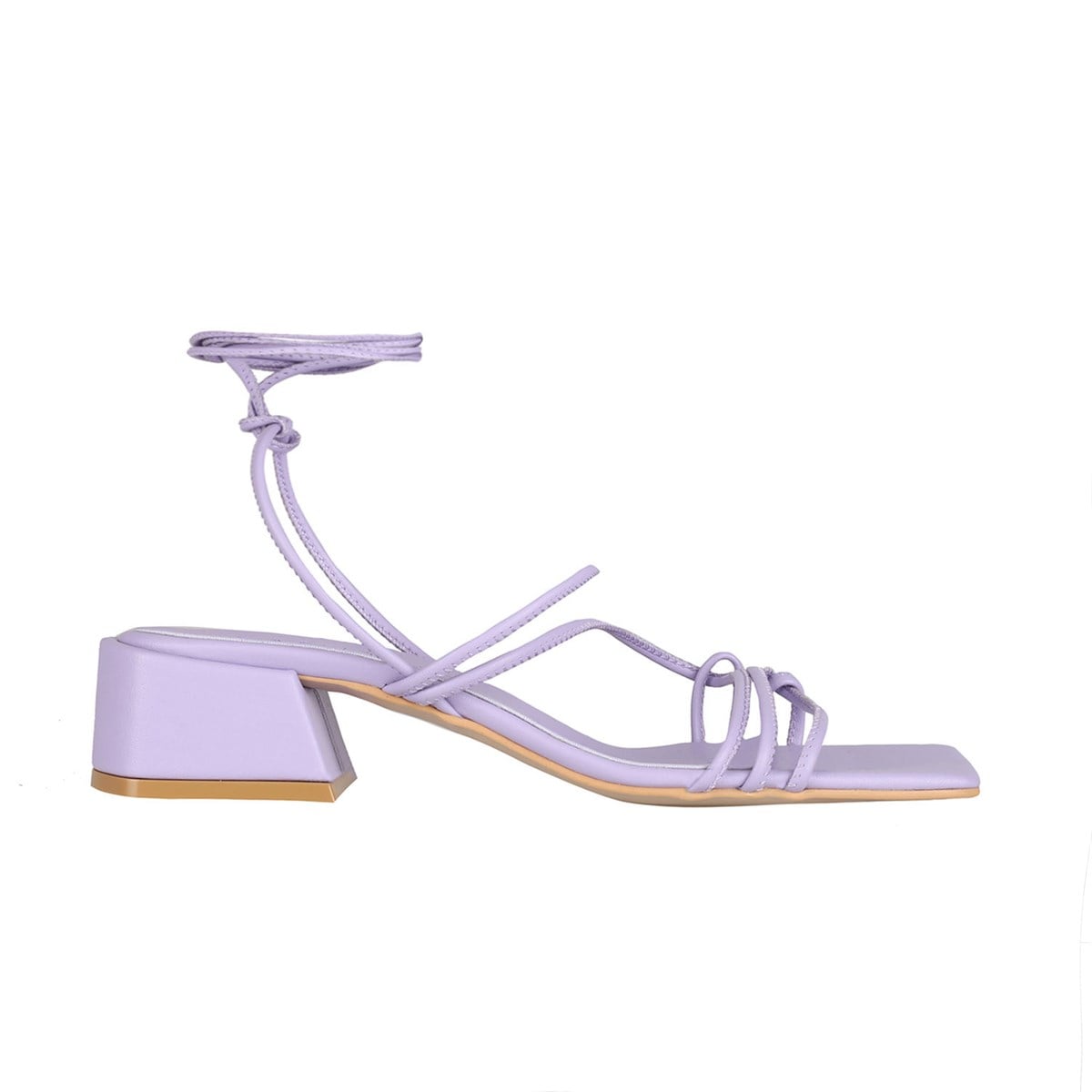 Relier - Mor Topuklu Sandalet