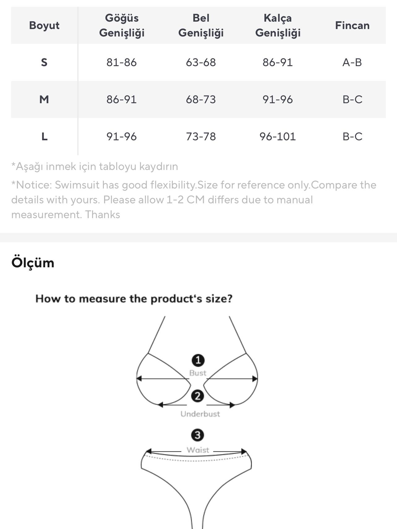 Siyah Beyaz V Kesim Bikini Takımı