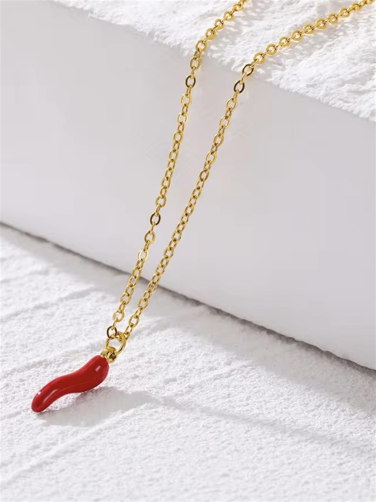 Mini Chili Pepper Kolye