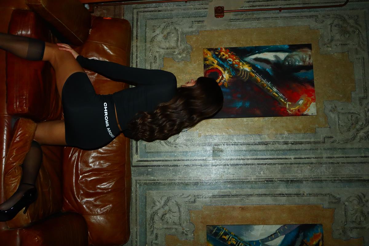 Chrome Arc Baskılı Siyah Takım