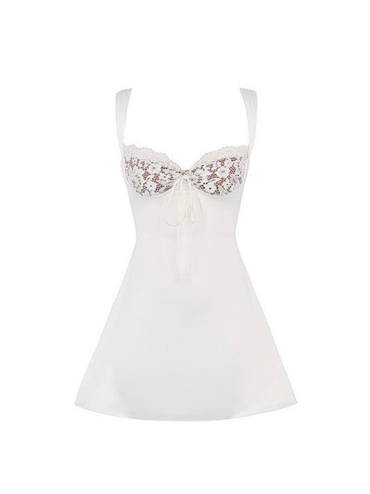 Femina White Dress 